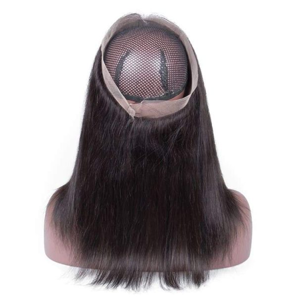 360° Frontal Lisse cheveux naturels