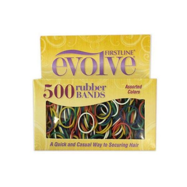 mini élastiques colorés pour coiffure
