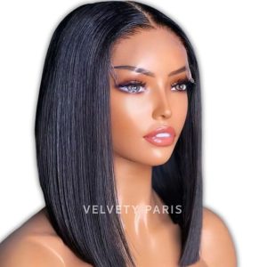 Perruque Bob Lisse Closure HD 5X5