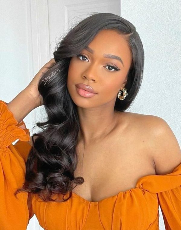 Perruque Lace Wig ondulée