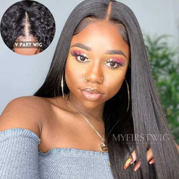 perruque partie V Yaki cheveux raides