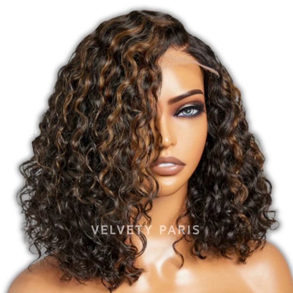 Perruque Closure Courte Deep Wave Nissa