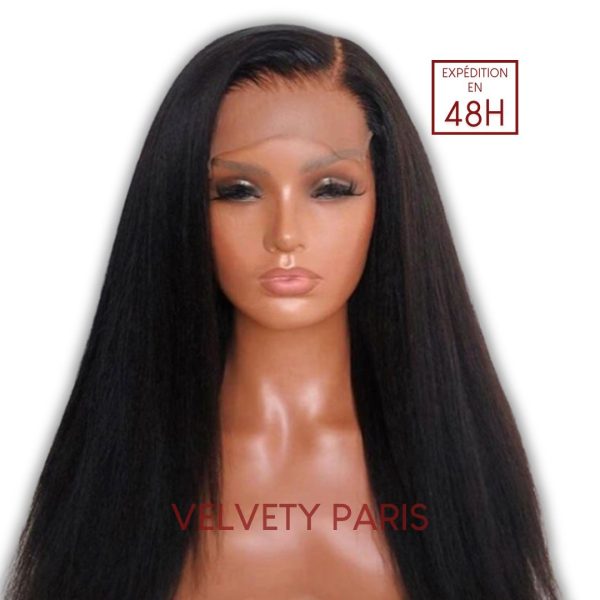 Perruque Cheveux Brésiliens Yaki Kinky Straight