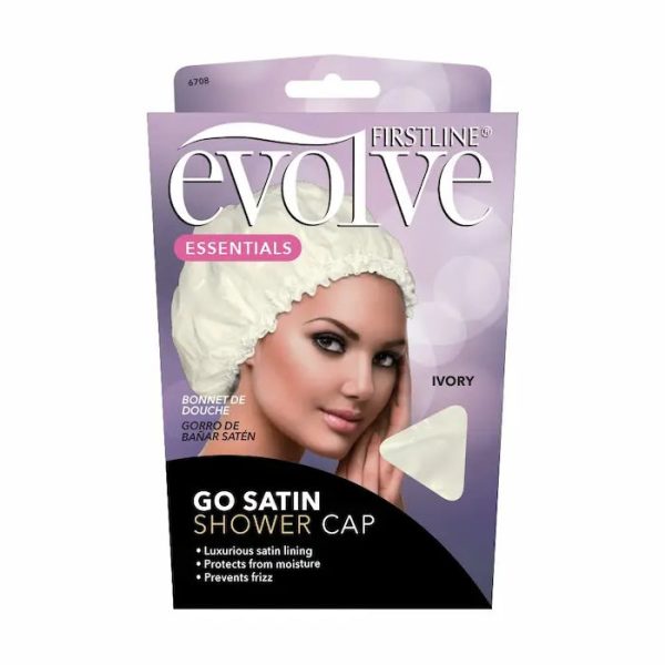 bonnet douche imperméable doublé satin