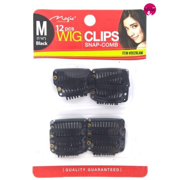 Clips pour extension et tissage en action