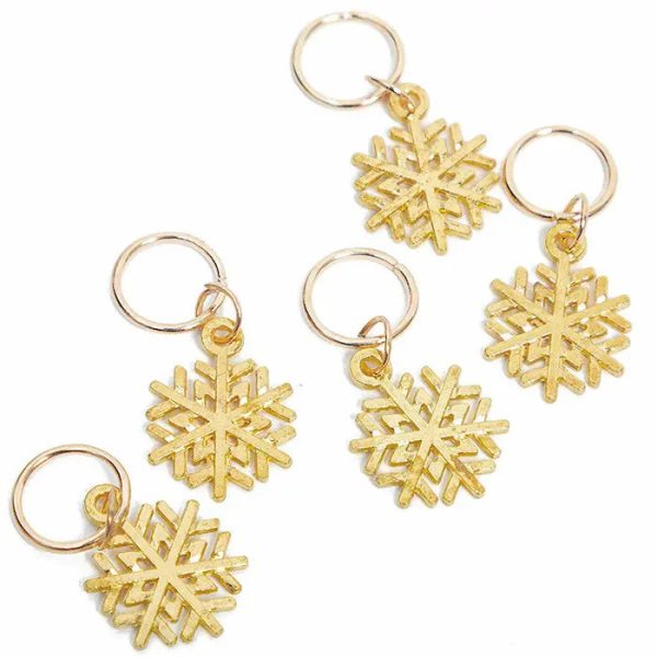 bijoux pour braids locks et tresses Hair Ring Flocon