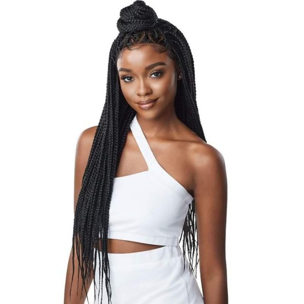 perruque lace wig tressée knotless