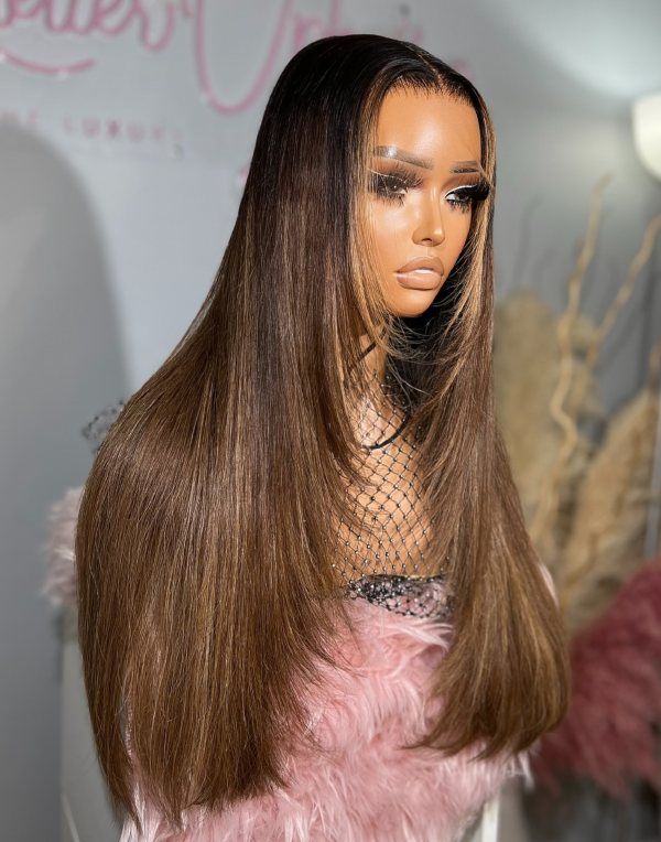 Perruque blonde Lace Wig