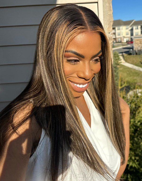 Lace Wig brune Yaki