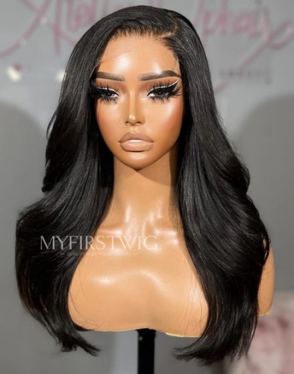 Perruque Lace Wig droite cheveux lisses