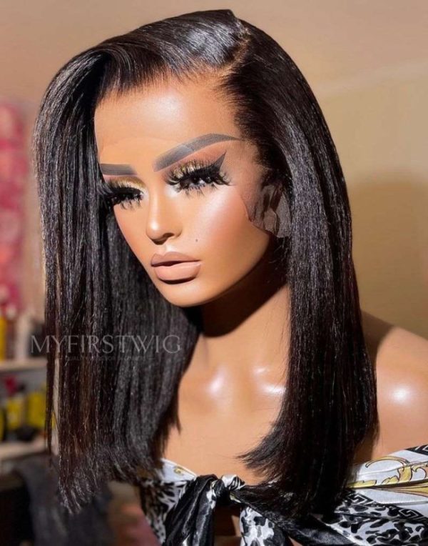 Perruque Lace Wig 13x6 cheveux yaki naturels