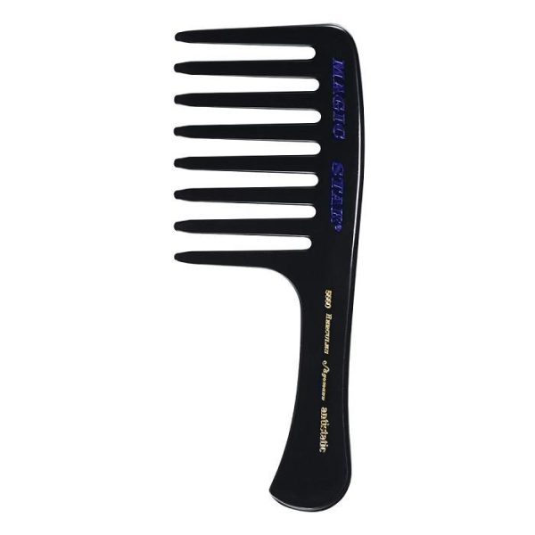 Peigne Ebonite Magic Star par PerruquePassion