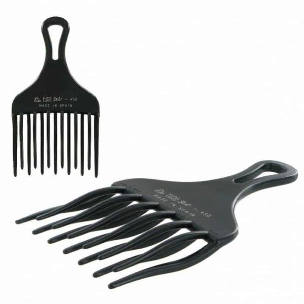 Peigne Fourchette Double Rang pour cheveux crépus