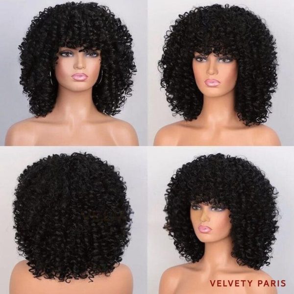 Perruque Lace Frange Curly Bianka